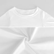 Cargar imagen en el visor de la galería, Vestido de verano para niñas vestido de manga corta F5Q personalizado con patrón foto texto (impresión de imagen única)