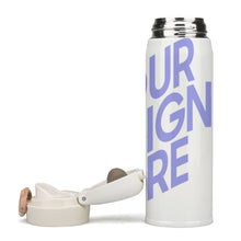 Cargar imagen en el visor de la galería, Taza Termo de Acero Inoxidable 350ml / Taza Térmica con Estampado para Agua Café para Mujer Hombre Niños Adultos JJ0520184 Personalizada Impresion Completa con Foto Logo Patrón Texto