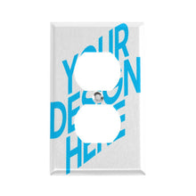 Cargar imagen en el visor de la galería, Panel de Enchufe Americano con Diseño Personalizado Personalizada de Tus Textos o Imágenes