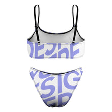 Cargar imagen en el visor de la galería, Bandeau Bikini Sexy con Tirantes de Mujer S100D55 Personalizado con Impresión Completa de una imagen con Foto Logo Patrón Texto