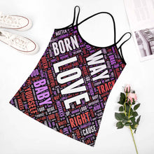 Cargar imagen en el visor de la galería, Chaleco/Camiseta sin Mangas de Verano para Mujer Personalizada MK Estampado de Una Imágen con Logo Patrón Texto Foto