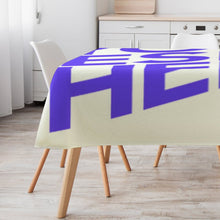 Cargar imagen en el visor de la galería, Mantel de lino estampado a doble cara personalizado con patrón foto texto