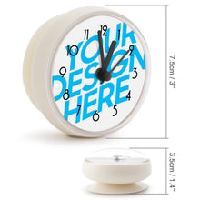 Cargar imagen en el visor de la galería, Reloj con Ventosa de Plástica ABS con Diseño Personalizado de Tu Foto o Texto