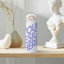 Cargar imagen en el visor de la galería, Taza Termo de Acero Inoxidable 350ml / Taza Térmica con Estampado para Agua Café para Mujer Hombre Niños Adultos JJ0520184 Personalizada Impresion Completa con Foto Logo Patrón Texto