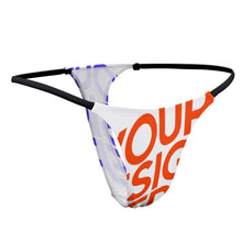 Cargar imagen en el visor de la galería, Braga / Tanga Sexy Suave Cómodo con Estampado para Mujer D42 Personalizado con impresión completa de múltiples imágenes con Foto Texto Patrón