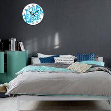 Cargar imagen en el visor de la galería, Reloj de Pared de Madera con Impresión Directa UV de Diseño Personalizado GY0903008 con Tus Imágenes o Texto