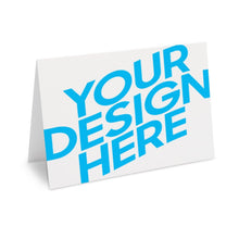 Cargar imagen en el visor de la galería, Tarjeta de felicitación tarjeta postal tarjeta foto en versión horizontal personalizada con logotipo de texto de patrón de fotos