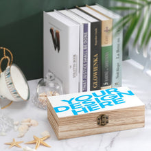 Cargar imagen en el visor de la galería, Caja de Almacenaje de Madera con Diseño Personalizado Personalizada de Tus Imágenes o Textos