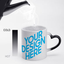 Cargar imagen en el visor de la galería, JJ0520020 Taza Cerámica Cambiante de Color con Diseño Personalizado Personalizada con Foto, Texto o Logo