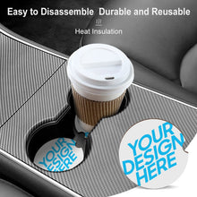 Cargar imagen en el visor de la galería, Posavasos de Coche con Diseño Personaliza deTus Imágenes o Nombres