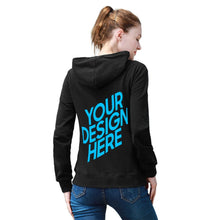 Cargar imagen en el visor de la galería, Sudadera de Algodón con Capucha Casual para Mujer FS0816020 Personalizada con Impresión Trasera con Foto Logo Patrón Texto