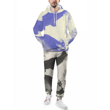 Cargar imagen en el visor de la galería, Traje de Sudadera Estampada Deportiva con capucha casual para hombre 4T03 Personalizado con Foto Logo Patrón Texto