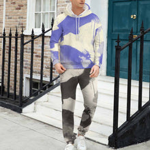 Cargar imagen en el visor de la galería, Traje de Sudadera Estampada Deportiva con capucha casual para hombre 4T03 Personalizado con Foto Logo Patrón Texto