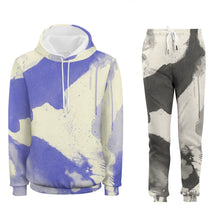 Cargar imagen en el visor de la galería, Traje de Sudadera Estampada Deportiva con capucha casual para hombre 4T03 Personalizado con Foto Logo Patrón Texto