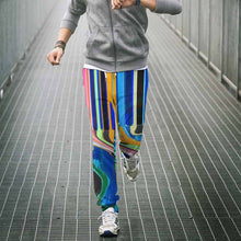 Cargar imagen en el visor de la galería, Pantalones Deportivos holgados de Chándal Sudadera para hombre 4T24 Personalizados con Impresión Completa de múltiples imágenes con Foto Logo Patrón Texto