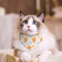 Cargar imagen en el visor de la galería, Bufanda Ajustable para Mascotas / Pañuelos para Perros Gatos CW1503006 Personalizada de Una Imagen con Foto Logo Patrón Texto