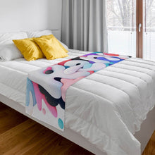Cargar imagen en el visor de la galería, Bandera de cama Toalla tapizada Decoración del banquete de boda del hotel JJ0527062 Personalizada con impresión completa con Foto Logo Patrón Texto