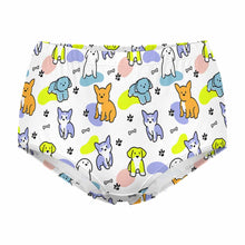 Cargar imagen en el visor de la galería, Braguitas Suaves para Niñas / Ropa Interior para Niños CA Personalizada con Impresión Completa de Una Imagen con Foto Logo Patrón Texto