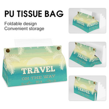 Cargar imagen en el visor de la galería, Caja de Pañuelos PU / Porta Pañuelos Tisúes para Hogar Oficina Coche JJ0531035 Personalizada Impresion Completa de Múltiples Imágenes con Foto Logo Patrón Texto
