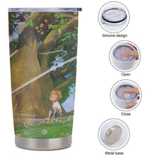 Cargar imagen en el visor de la galería, Taza de Coche con Tapa Plástica Mantener las bebidas frías y calientes JJ0520056 Personalizada con impresión completa de una imagen con Foto Logo Patrón Texto