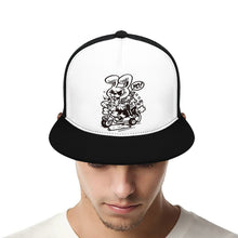 Cargar imagen en el visor de la galería, Gorra de Béisbol con Borde Plana Ajustable Snapback para Mujer Hombre FS0809061 Personalizada Impresión de Una Imagen con Foto Logo Patrón Texto