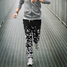 Cargar imagen en el visor de la galería, Pantalones de Chándal Deportivo Sudadera de Poliéster para hombre 4T24 Personalizados con Impresión Completa de una imagen con Foto Logo Patrón Texto