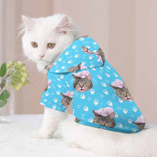 Cargar imagen en el visor de la galería, Sudadera con Estampado Completo de Mascotas para Perro Gato CW1502022 Personalizada de Una Imagen con Foto Logo Patrón Texto