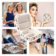 Cargar imagen en el visor de la galería, Joyero / Organizador de Joyas Pequeña para Anillos Tachuelas Collares Pulseras para Mujer JJ0531030 Personalizado con Impresión Completa de Una Imagen con Foto Texto Patrón