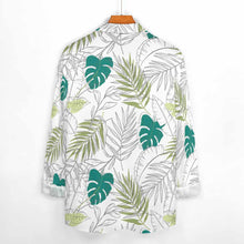 Cargar imagen en el visor de la galería, Camisa Casual Moderna de Manga Larga con Solapa y Bolsillo para Hombre AY007 Personalizada con Impresión Completa de Una Imagen con Foto Logo Patrón Texto