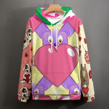 Cargar imagen en el visor de la galería, Sudadera Casual con Capucha de Capa Doble Bolsillo Canguro Talla Grande Unisex para Mujer Hombre FS0816145 Personalizada Impresion Completa de Múltiples Imágenes con Foto Logo Patrón Texto