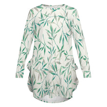 Cargar imagen en el visor de la galería, Vestido Suelto de Moda Manga Larga con Bolsillo Grande para Mujer AKQ Personalizado Impresion Completa de Una Imagen con Foto Logo Patrón Texto