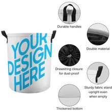 Cargar imagen en el visor de la galería, Bolsa de Lavandería con Diseño Personalizado Personalizada de Tus Imágenes o Textos