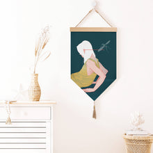 Cargar imagen en el visor de la galería, Bandera/Lienzo/Cuadro colgante de algodón y lino GY0904014 Personalizado,Personalizada Con Foto,Logo O Texto