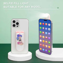 Cargar imagen en el visor de la galería, Soporte de Luz de relleno para selfie portalámparas del teléfono móvil ligero 3C0708005 Personalizado Personalizada con Foto, Texto o Logo