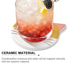 Cargar imagen en el visor de la galería, Posavasos de Cerámica Forma de Gato Posavasos Resistentes al Calor Posavasos para Bebidas para Protección de Mesa Juego de 4 / 6 JJ0520146 Personalizados con impresión de una imagen con Foto Logo Patrón Texto