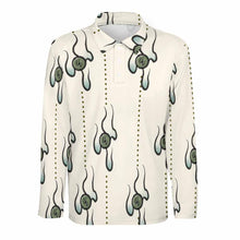 Cargar imagen en el visor de la galería, Polo Casual Elegante Manga Larga / Camisa Solapa Clásica para Hombre SDS008 Personalizado con Impresión Completa de una imagen con Foto Logo Patrón Texto