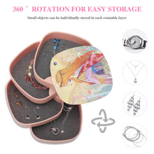Cargar imagen en el visor de la galería, Joyero Giratorio con Diseño Personalizado Personalizada de Tus Fotos o Nombres