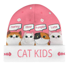 Cargar imagen en el visor de la galería, Gorro Tejido con Estampado / Gorro de Punto Infantil Invierno para Niños Niñas YT1205080 Personalizado Impresion Completa de Una Imagen con Foto Logo Patrón Texto