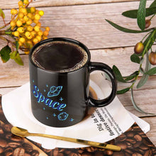 Cargar imagen en el visor de la galería, Taza de Cerámica Negra Para Café Té de Leche JJ0520119 Personalizada Impresion Completa con Foto Logo Patrón Texto