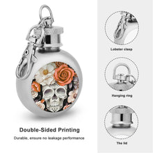 Cargar imagen en el visor de la galería, Petaca Pequeña de Alcohol (Pegatinas de Acrílico) con Diseño Personalizado Personalizada de Tus Imágenes o Textos
