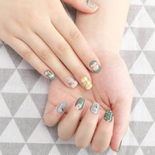 Cargar imagen en el visor de la galería, Pegatinas de Esmaltes de Uñas / Tiras de Uñas Envolturas Completas Autoadhesivas BG1604007 Personalizadas con impresión completa de múltiples imágenes con Foto Logo Patrón Texto