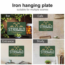Cargar imagen en el visor de la galería, Cuadro Colgante de Hojalata Decoración Adorno de Pared Versión Horizontal 14*20cm GY0903989 Personalizado Impresion Completa de Una Imagen con Foto Logo Patrón Texto