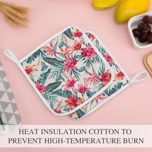 Cargar imagen en el visor de la galería, Agarradera Para Ollas / Guantes De Horno / Agarraderas Cuadradas (Un Par) Personalizada de Tus Fotos Imágenes o Textos