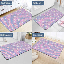 Cargar imagen en el visor de la galería, Alfombra de Barro de Diatomeas / Alfombrilla de Baño Ultra Absorbente Antideslizante para Cocina Baño Salon Personalizada con Foto Logo Patrón Texto (impresión completa de una imagen)