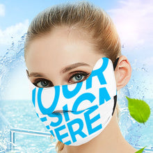Cargar imagen en el visor de la galería, Máscara Mascarilla de Apertura de Nariz con Diseño Personalizado de Tus Fotos o Textos Online