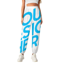 Cargar imagen en el visor de la galería, Pantalones de yoga para correr JJ1228 pantalones deportivos de ocio para mujer personalizado con patrón foto texto (impresión de imagen única)