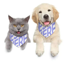 Cargar imagen en el visor de la galería, Bufanda Ajustable para Mascotas / Pañuelos para Perros Gatos CW1503006 Personalizada de Una Imagen con Foto Logo Patrón Texto