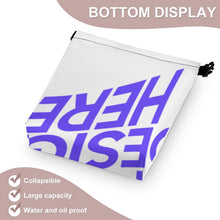 Cargar imagen en el visor de la galería, Bolsa de almuerzo aislada plegable portátil Bolsa de picnic Bolsa de almuerzo Bento personalizado con patrón foto texto