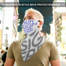 Cargar imagen en el visor de la galería, Mascarilla Protección de Solar de Cuello Reutilizable Lavable para Mujer Hombre JJ0521164 Personalizada Impresion Completa de Una Imagen con Foto Logo Patrón Texto