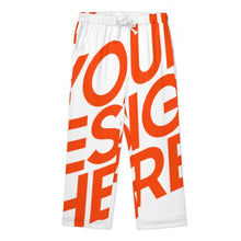 Cargar imagen en el visor de la galería, Pijama de manga larga para mujer de 2 piezas, ropa de estar por casa cálida y acogedora personalizado con patrón foto texto (impresión de imagen única)